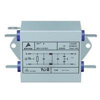 EMI filter flame retardant 250 Vac 20 A 1.8 mH (L x W x H) 84 x 125 x 38.1 mm Epcos STANDARDFILTER, SIFI B, 2X20A 250V 1