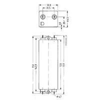 EMI filter flame retardant 250 Vac 10 A 3.6 mH (L x W x H) 159 x 50.8 x 44.5 mm Epcos STANDARDFILTER, SIFI C, 2X10A 250V