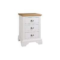 Emily 3 Drawer Bedside Chest