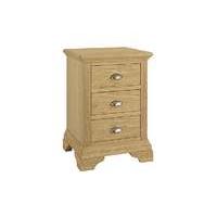 Emily 3 Drawer Bedside Chest
