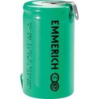 Emmerich NiMH D Size Cell, Tagged, Rechargeable, 1.2V, mAh