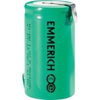 Emmerich NiMH D Size Cell, Tagged, Rechargeable, 1.2V, mAh