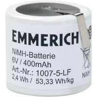 Emmerich 1007-5-LF 5-Cell 6V NiMH Special-purpose rechargeable Battery Pack