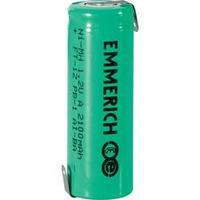 Emmerich NiMH A Size Cell, Tagged, Rechargeable, 1.2V, mAh