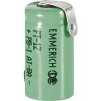 Emmerich NiMH 1/2 AAA Size Cell, Tagged, Rechargeable, 1.2V, mAh