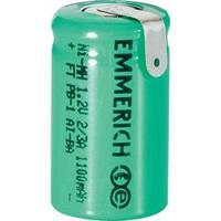 Emmerich NiMH 2/3 A Size Cell, Tagged, Rechargeable, 1.2V, mAh