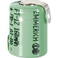 Emmerich NiMH 1/3 AAA Size Cell, Tagged, Rechargeable, 1.2V, mAh