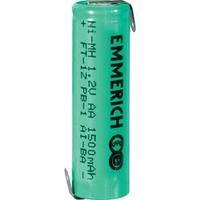 Emmerich NiMH AA Size Cell, Tagged, Rechargeable, 1.2V, mAh