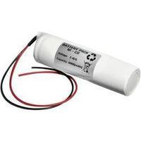 emergency light battery cable 24 v 4000 mah emmerich 24d4000s
