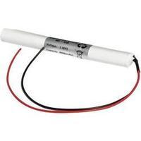 Emergency light battery Cable 3.6 V 800 mAh Emmerich 36AA800S