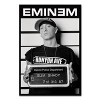 eminem slim shady mugshot poster black framed 965 x 66 cms approx 38 x ...