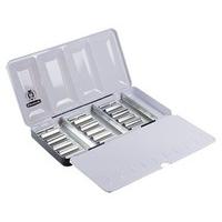 Empty Metal Watercolour Box : will hold 18 x 5ml Tubes