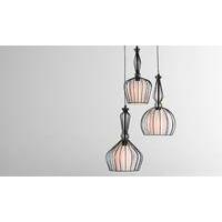 Emeline Cluster Light, Matt Black