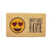 emotive coir door mat home sweet home