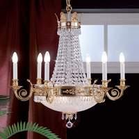 empire crystal chandelier twelve bulbs