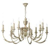 EMI1255 Emile 12 Light Pendant Ceiling Light In Rustic French, Fitting Only