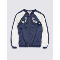 Embroidered Bomber Jacket (3-14 Years)
