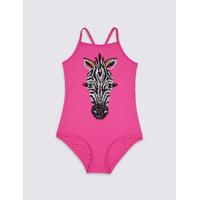 Embellished Swimsuit with Lycra Xtra Life (3-14 Years)