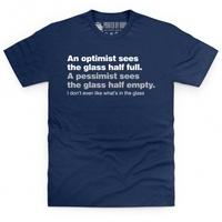 empty glass t shirt