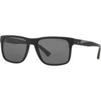 Emporio Armani EA4071 5042/81 (black matt/grey polarized)