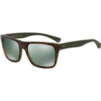 Emporio Armani EA4048 5394/6R (havana-green matt/green mirrored)