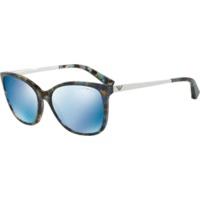 Emporio Armani EA4025-554255 (havana spot blue/dark blue mirror blue)