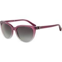 emporio armani ea4057 54598g violet gradientgrey gradient