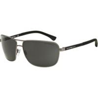 emporio armani ea2033 313087 gunmetal rubbergrey