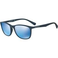 Emporio Armani EA4074 5504/55 (matte blue/mirror blue)