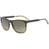 Emporio Armani EA4099 5571/13 (military-striped honey transparent/brown gradient)