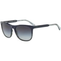 Emporio Armani EA4099 5572/8G (blue-transparent striped green/grey gradient)