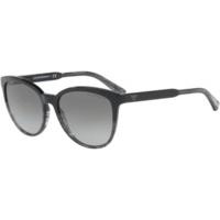 Emporio Armani EA4101 5566/11 (black-transparent striped grey/grey gradient)