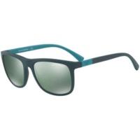 Emporio Armani EA4079 5500/6R (matte green/light green mirror petrol)