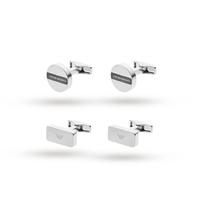 emporio armani signature cufflinks