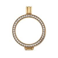 emozioni yellow gold plate reversible coin keeper