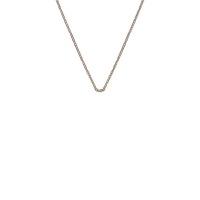 emozioni rose gold plate sterling silver trace chain