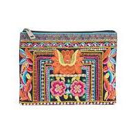 Embroidered Clutch Bag