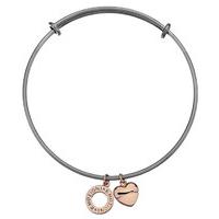 emozioni bangle rose gold large