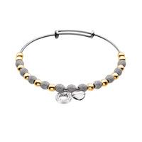Emozioni Bracelet Silver And Yellow Gold Plated
