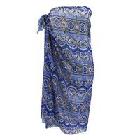 Emmatika Blue Sarong Joy Blue Voil