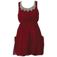 Embellished Detail Pocket Dress