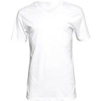 Emporio Armani Mens V-Neck Three Pack T-Shirt White