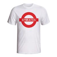 Emirates London Tube T-shirt (white)