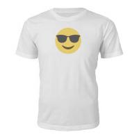 Emoji Unisex Cool Dude T-Shirt - White - L