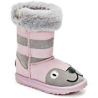 emu little creatures boyss childrens high boots in pink