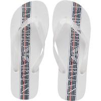 Emporio Armani Mens Flip Flops White