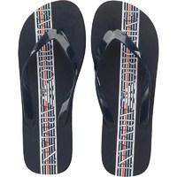 emporio armani mens flip flops navy