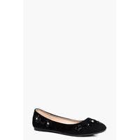 embellished basic ballet black