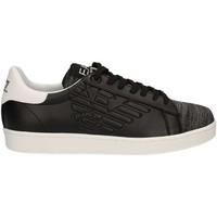 Emporio Armani EA7 278080 7P299 Sneakers Man Black men\'s Shoes (Trainers) in black