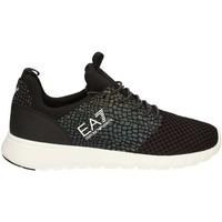 Emporio Armani EA7 278090 7P299 Sneakers Man Black men\'s Shoes (Trainers) in black